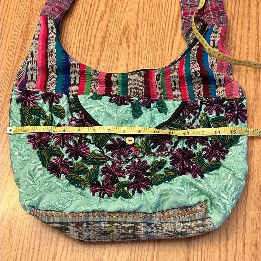 Hippie Handmade Recycled Patchwork Colorful Embroidered Women's Bag